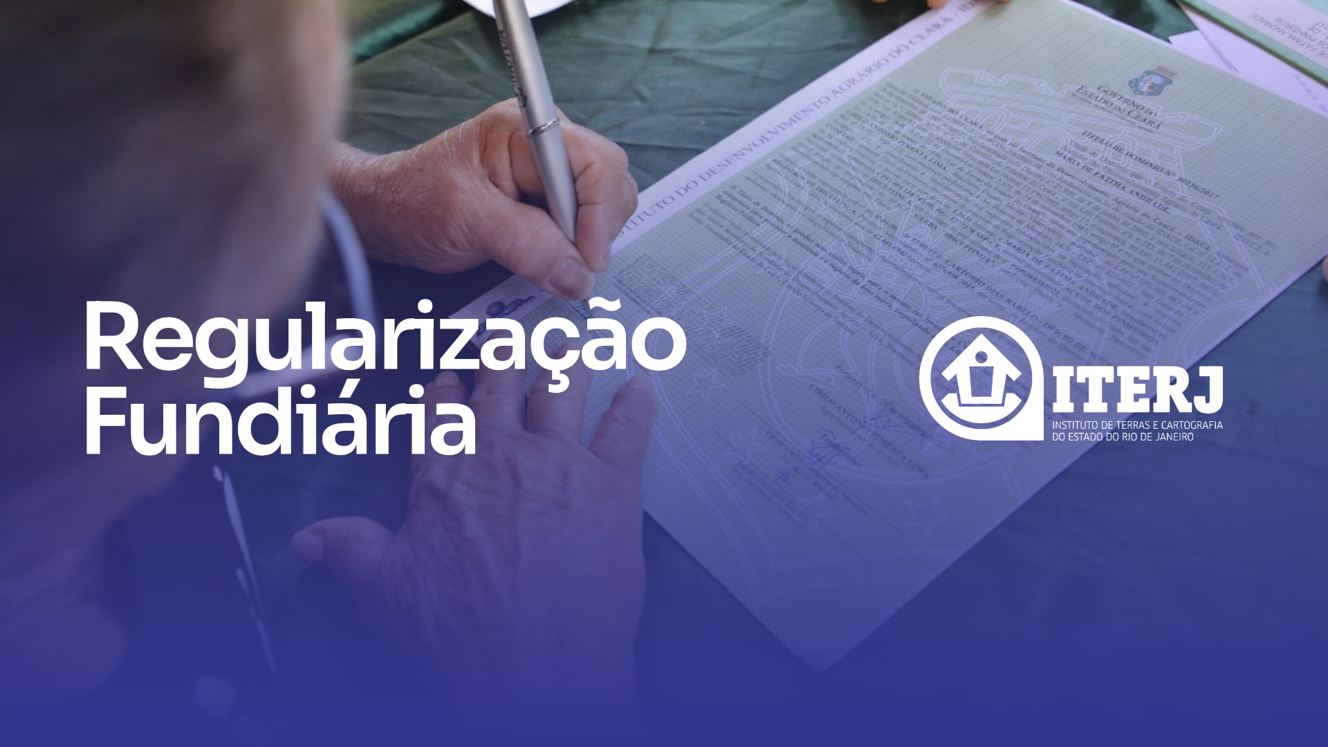 ITERJ Inicia Etapa de Regularização Fundiária