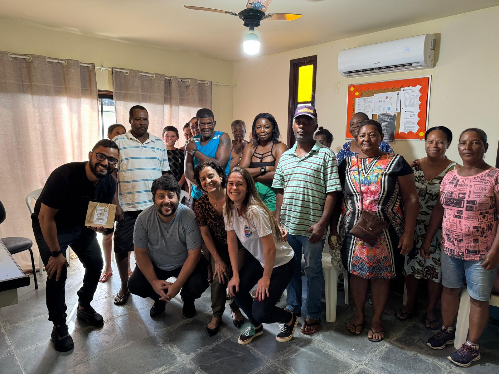 Palestra sobre Saúde do Homem com grupo de recicladores e BPC/LOAS