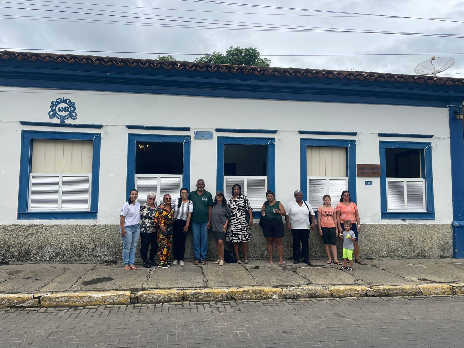 Visita do CRAS Centro ao Museu Corina Peixoto