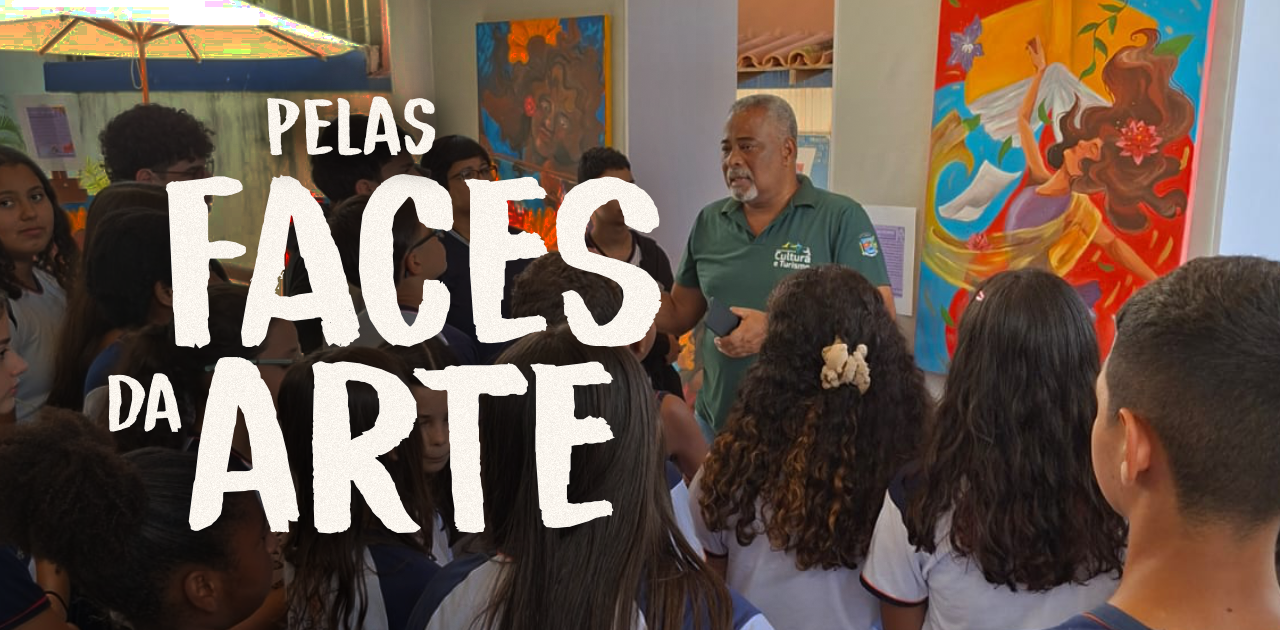 Exposição “Pelas Faces do Artista” está aberta para visitação na Biblioteca Municipal de São Fidélis